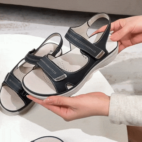 ⏰ Ultimo giorno! Sconto del 50%! Non perderti i sandali ortopedici dal design ergonomico! ✅ Efficace assorbimento degli urti ✅ Comfort e supporto per i tuoi piedi, creati appositamente per le donne.