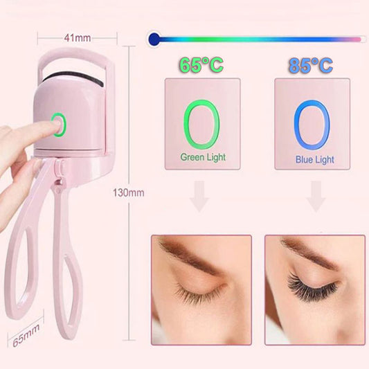 USB-tölthető melegítős szempillagöndörítő | LASHWARM