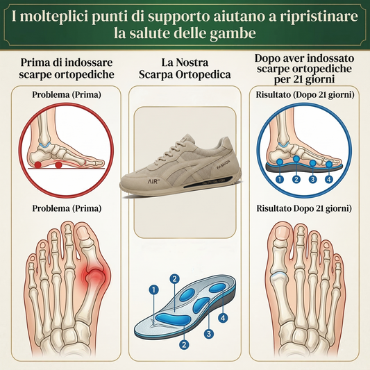 🔥 Offerta speciale di oggi con il 50% di sconto🎁Scarpe ortopediche da camminata da uomo ✅ Traspiranti e antiscivolo - Dì addio al dolore ai piedi e goditi un comfort che dura tutto il giorno!