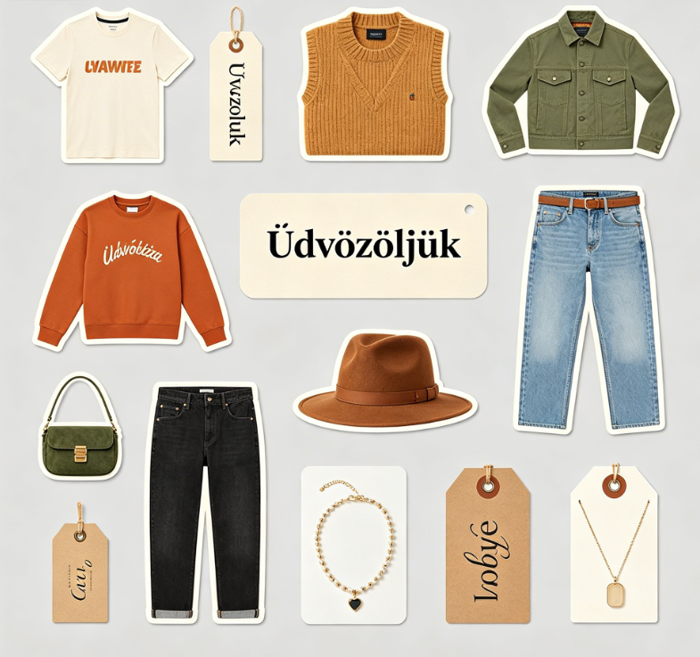 👗 Ruházat és kiegészítők