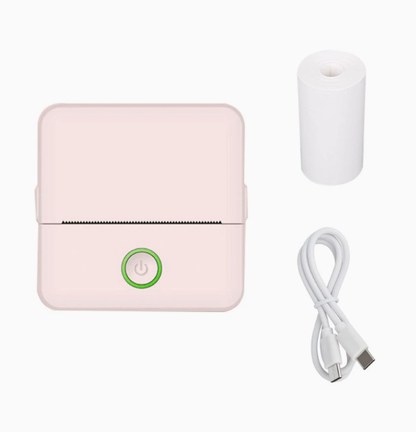 📄 Sürgős dokumentumot vagy fényképet kell kinyomtatnod, de nincs nyomtató a közelben? – Ez a mini nyomtató Bluetooth segítségével azonnal nyomtat