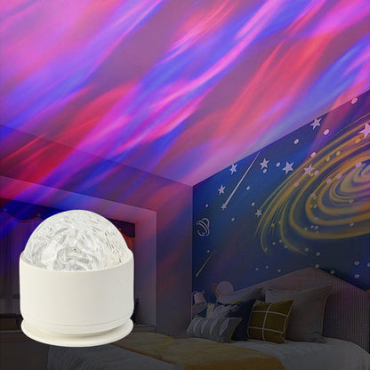 🌌 Aurora éjszakai fényvetítő távirányítóval – Varázslatos északi fény a szobádban!