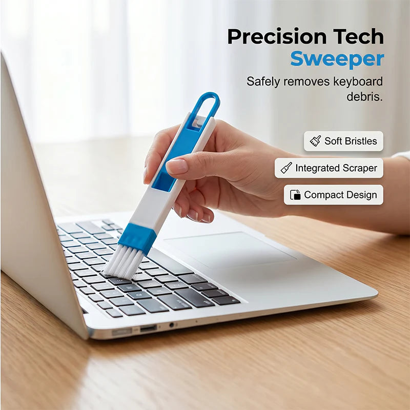 🧹Az ablakpályákban felgyülemlett por és szennyeződés zavaró? – Ez a kefe a mélyen fekvő részeket is eléri