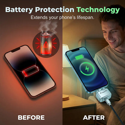 🔋 A telefonod túltöltődik, az akkumulátor tönkremegy? – Automatikus leválasztó, ami segíthet!