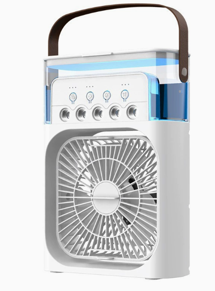 🌬️ A száraz, forró levegő kellemetlen a bőrnek és a légutaknak? – Ez a ventilátor párásítva hűsít és frissíti a levegőt!
