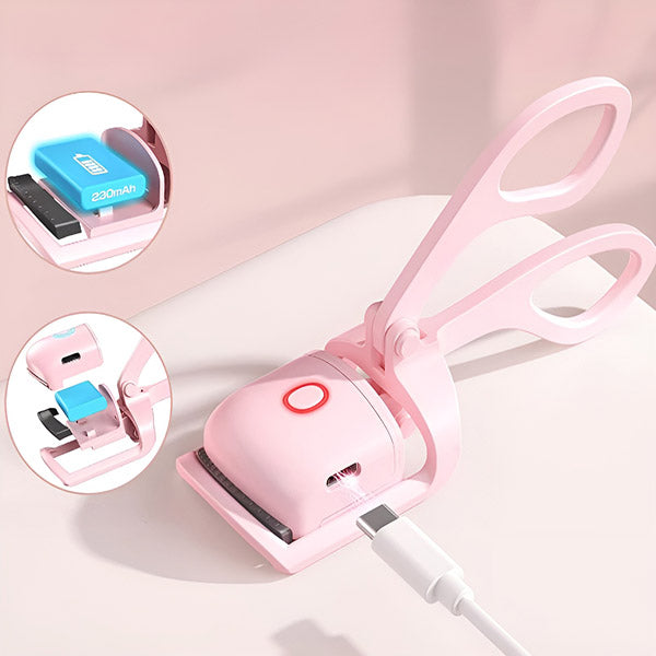 USB-tölthető melegítős szempillagöndörítő | LASHWARM