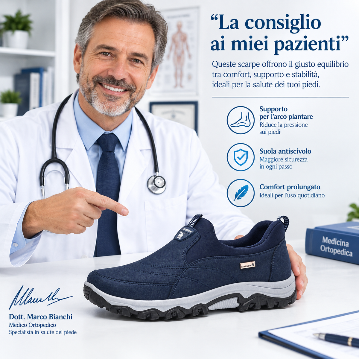 🔥Lancio di un nuovo prodotto, metà prezzo per un periodo limitato oggi | Design ergonomico, assorbimento degli urti superiore e correzione dell'andatura