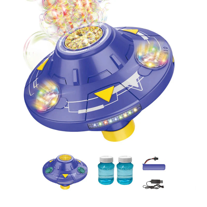 🎉 Unod már a kézi buborékfújókat? – Ez az UFO forma automatikus és folyamatos buborékokat készít!