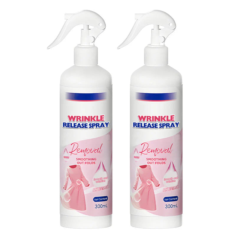🌿 Utálsz vasalni? – Ránctalanító spray kíméletes szövetekhez, vasalás nélkül!