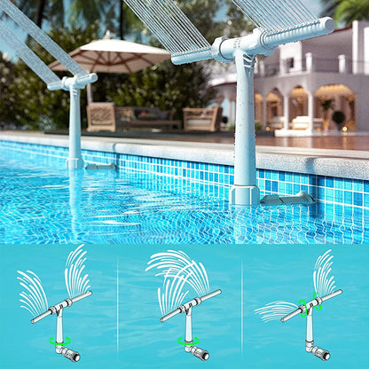💦 Unalmas a medencéd felülete? – Medencei szökőkút-szórófej, ami életre kelti!