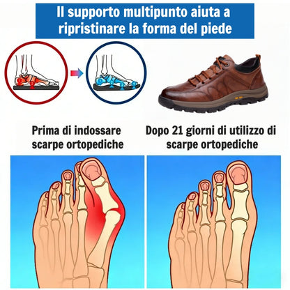 🎁Ultimo giorno per approfittare dello sconto del 50%, non perdertelo! ⏰Realizzate in pelle di vitello australiana🐂Supporto per il piede - allevia il dolore ai piedi✅Impermeabili e antiscivolo, comode da indossare✅Eleganti e versatili.