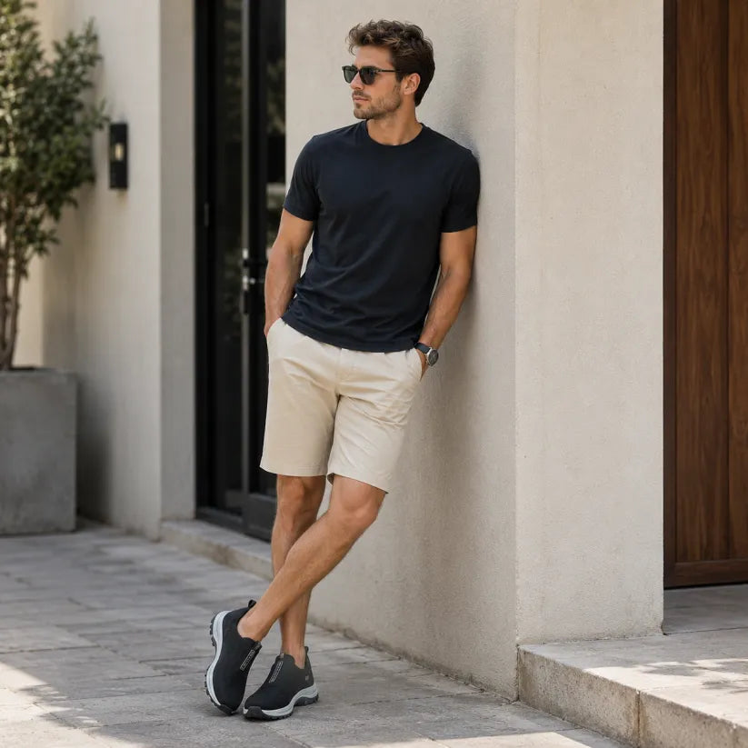 🎁Ultimo giorno per approfittare dello sconto del 50%! Non perdere l'occasione! ⏰ Allevia il dolore ai piedi e la fascite plantare: scarpe ortopediche impermeabili e antiscivolo.