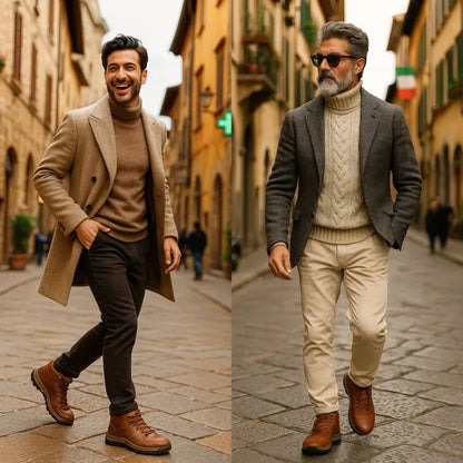Scarpe da uomo🎁Ultimo giorno per approfittare dello sconto del 40%, non perdertelo! ⏰Realizzate in pelle di vitello australiana🐂Supporto per il piede - allevia il dolore ai piedi✅Impermeabili e antiscivolo, comode da indossare✅Eleganti e versatili.