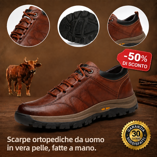 🎁Ultimo giorno per approfittare dello sconto del 40%, non perdertelo! ⏰Realizzate in pelle di vitello australiana🐂Supporto per il piede - allevia il dolore ai piedi✅Impermeabili e antiscivolo, comode da indossare✅Eleganti e versatili.
