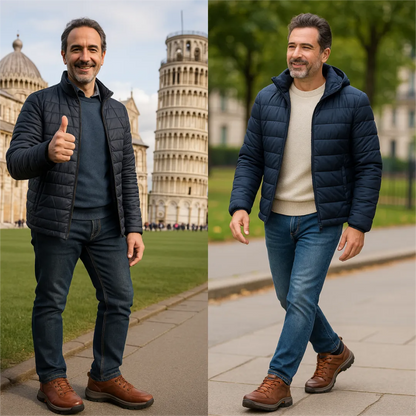 🎁Ultimo giorno per approfittare dello sconto del 50%, non perdertelo! ⏰Realizzate in pelle di vitello australiana🐂Supporto per il piede - allevia il dolore ai piedi✅Impermeabili e antiscivolo, comode da indossare✅Eleganti e versatili.
