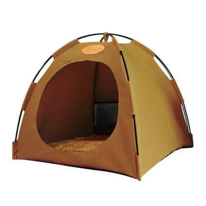 🏕️ A kisállatodnak nincs saját helye? – Összecsukható kisállat-sátor, ami bárhol elfér!
