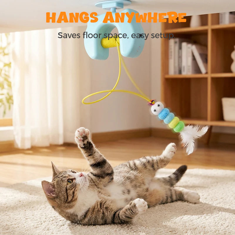 🐈 A cicád unatkozik, kaparja a bútort, te meg nem tudsz vele játszani egész nap? – Ez az automata játék segíthet