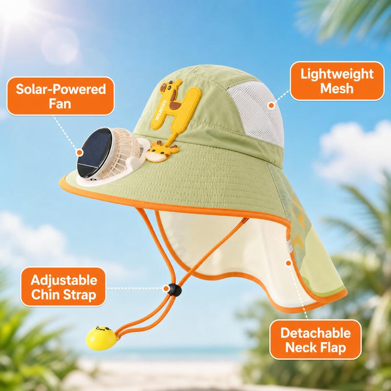 ☀️ A forróságban a fejed túlmelegszik a napon? – Ez a sapka ventilátorral hűti a fejbőrt!