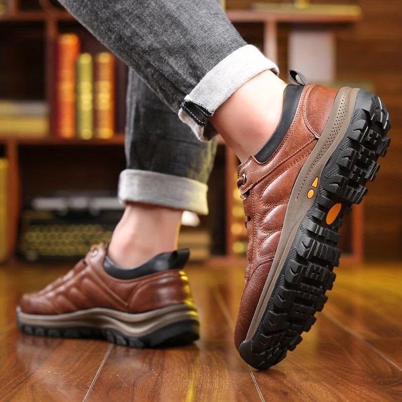 🎁Ultimo giorno per approfittare dello sconto del 50%, non perdertelo! ⏰Realizzate in pelle di vitello australiana🐂Supporto per il piede - allevia il dolore ai piedi✅Impermeabili e antiscivolo, comode da indossare✅Eleganti e versatili.