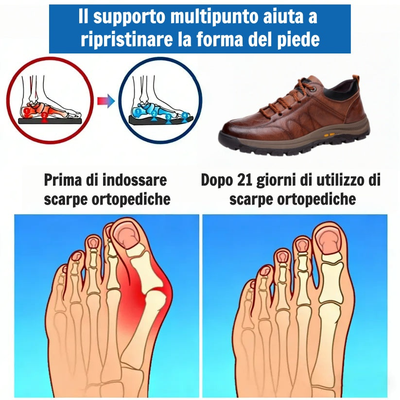 (🎁Offerta a tempo limitato: 50% di sconto, solo per oggi) Scarpe in pelle di vitello italiana cucite a mano 🐂 Morbide e comode, impermeabili e antiscivolo ✅ Supporto per l'arco plantare: camminata confortevole