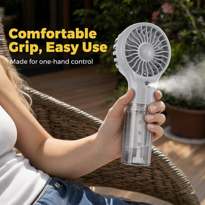 💧A száraz, forró levegő kellemetlen a bőrnek és a légutaknak? – Ez a ventilátor párásítva hűsít!
