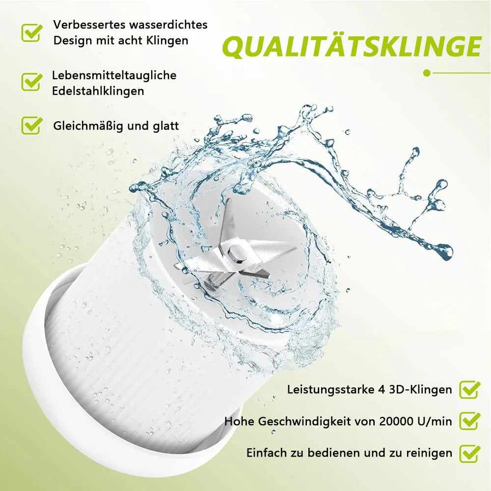 🍎 Hordozható gyümölcscentrifuga – Friss gyümölcslé bármikor, bárhol!
