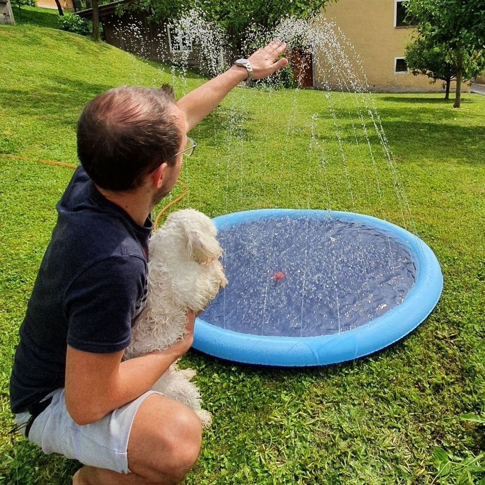 📢 50% kedvezmény! ⏰ A kutyád szeret vízbe menni, de nincs hol megpihennie? – Összecsukható matrac háziállatoknak!