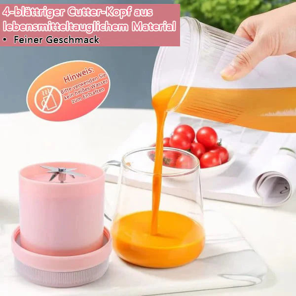 🍎 Hordozható gyümölcscentrifuga – Friss gyümölcslé bármikor, bárhol!
