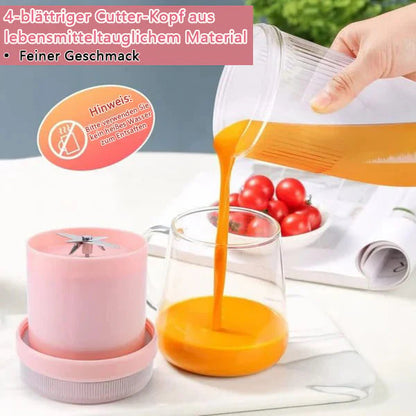 🍎 Hordozható gyümölcscentrifuga – Friss gyümölcslé bármikor, bárhol!