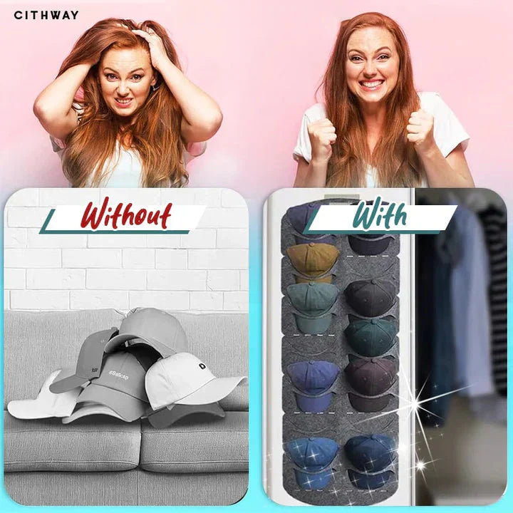 🧢 A kalapjaid mindenhol hevernek, gyűrődnek? – Akasztható kalapállvány, ami segíthet!