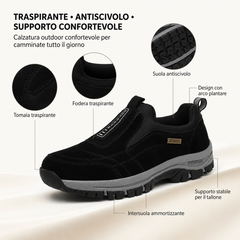 🎁Ultimo giorno per approfittare dello sconto del 50%! Non perdere l'occasione! ⏰ Allevia il dolore ai piedi e la fascite plantare: scarpe ortopediche impermeabili e antiscivolo.