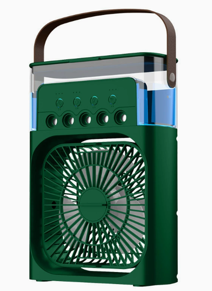 🌬️ A száraz, forró levegő kellemetlen a bőrnek és a légutaknak? – Ez a ventilátor párásítva hűsít és frissíti a levegőt!