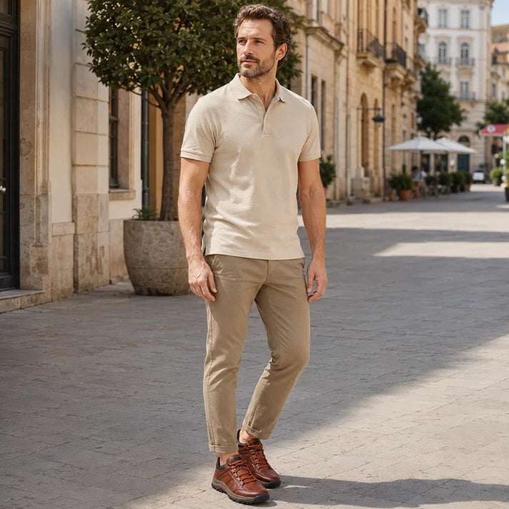 🎁Ultimo giorno per approfittare dello sconto del 50%, non perdertelo! ⏰Realizzate in pelle di vitello australiana🐂Supporto per il piede - allevia il dolore ai piedi✅Impermeabili e antiscivolo, comode da indossare✅Eleganti e versatili.