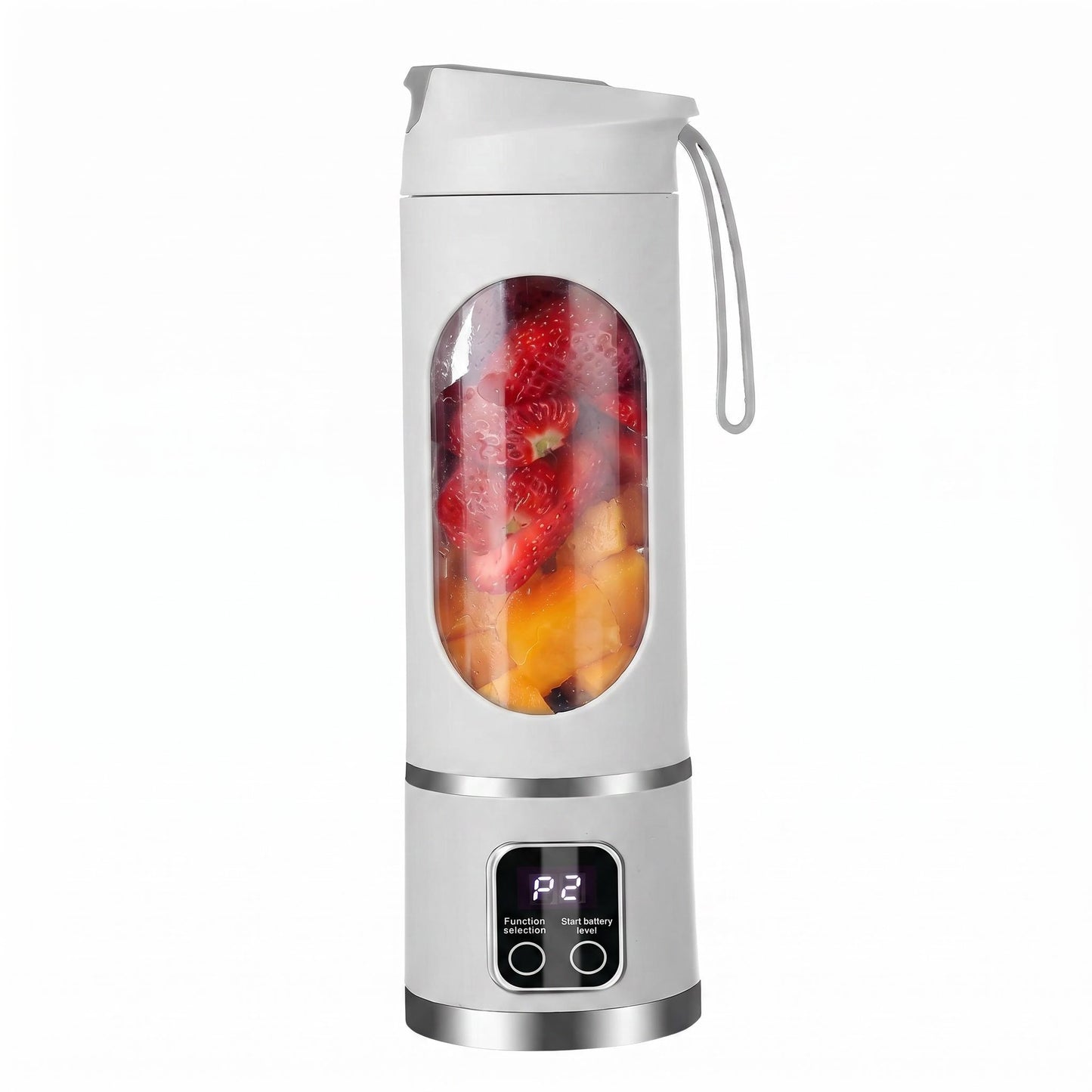 🥤 Nincs időd reggel gyümölcslevet készíteni? – 450 ml-es vezeték nélküli centrifuga-pohár!