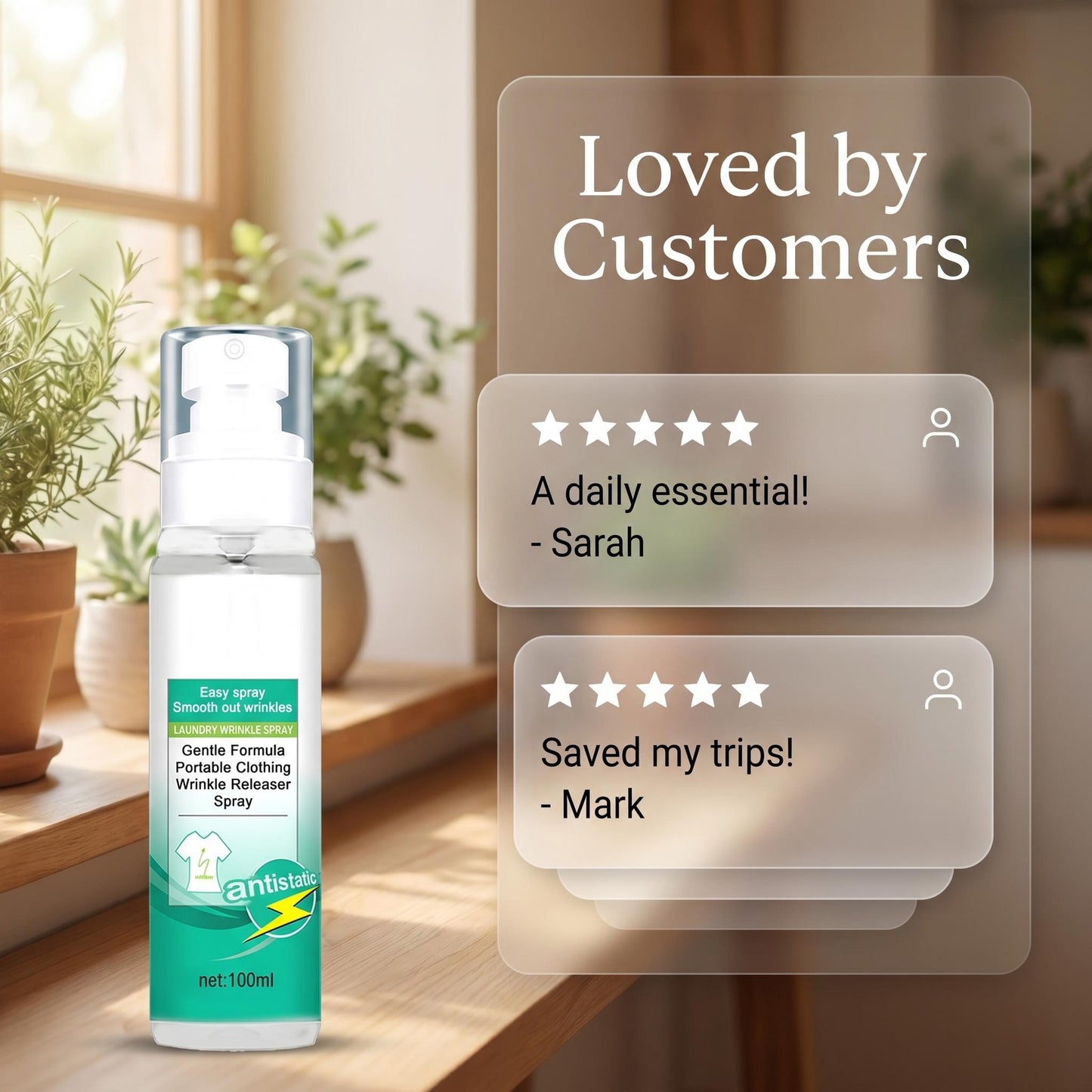👕 A bőröndből kivett ruha mindig gyűrött? – Ez a kíméletes spray segíthet