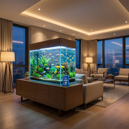 🐠 Homályos, zöldes az akvárium vize? – Gyorsan ható víztisztító, ami percek alatt tisztít!