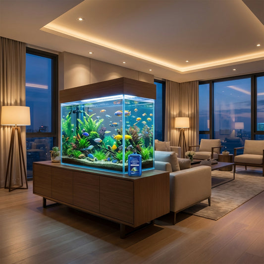🐠 Homályos, zöldes az akvárium vize? – Gyorsan ható víztisztító, ami percek alatt tisztít!
