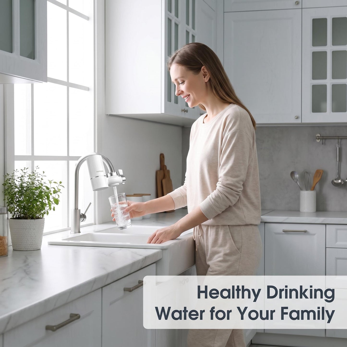 🚰 Aggódsz a csapvíz tisztasága és íze miatt? – Ez az 5 fokozatú szűrő hatékonyan távolítja el a szennyeződéseket!