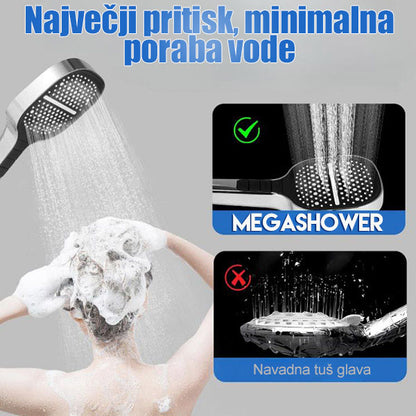 Nagynyomású zuhanyfej 3 módban | BLEMOR