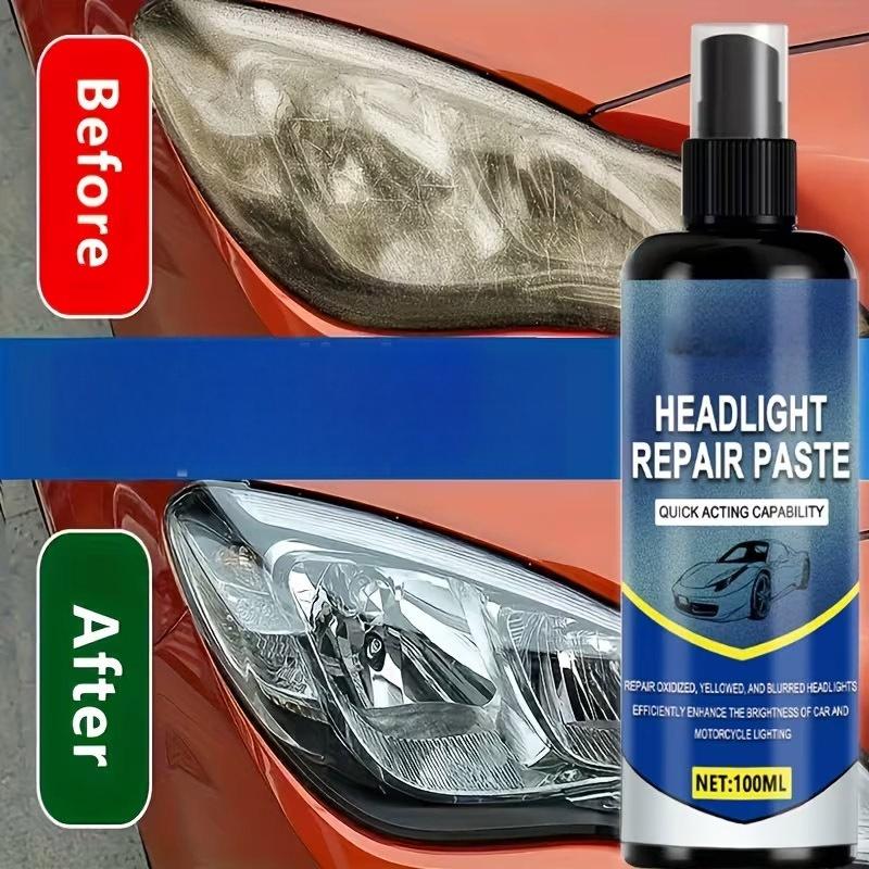 ✨A sárga, homályos fényszórók csökkentik az éjszakai látást? – Ez a spray visszaadja a fényüket!✨