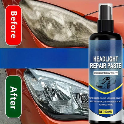 ✨A sárga, homályos fényszórók csökkentik az éjszakai látást? – Ez a spray visszaadja a fényüket!✨