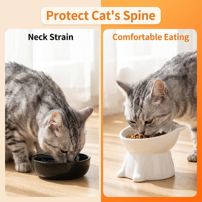 🥣 Könnyen tisztítható műanyag macskatál – Minden cicának!🐱
