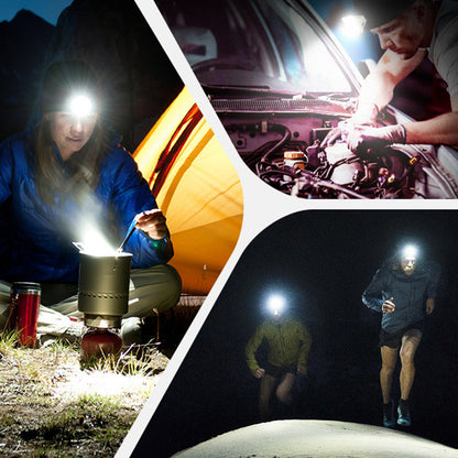 🔦 Sötétben dolgozol, de nincs szabad kezed? – 90°-ban forgatható LED fejlámpa és zseblámpa!