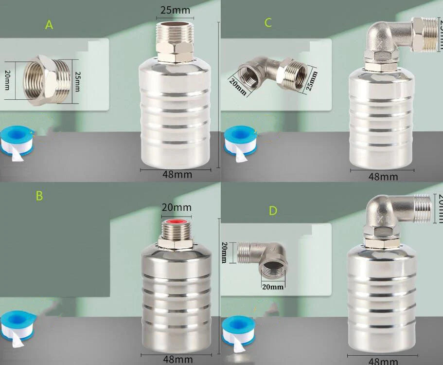 💧 A víztartályok túltöltése vagy vízhiány gyakori probléma? – Ez az úszószelep automatikusan szabályozza a vízszintet