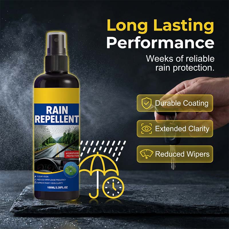 💧 Az eső miatt homályos a szélvédő, a ablaktörlő nem bírja? – Ez a spray segíthet