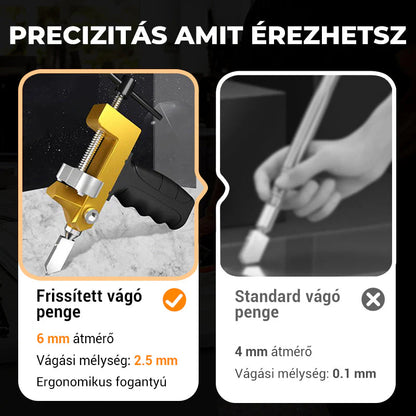 Kézi üveg- és csempevágó szerszámkészlet | MOLNEX