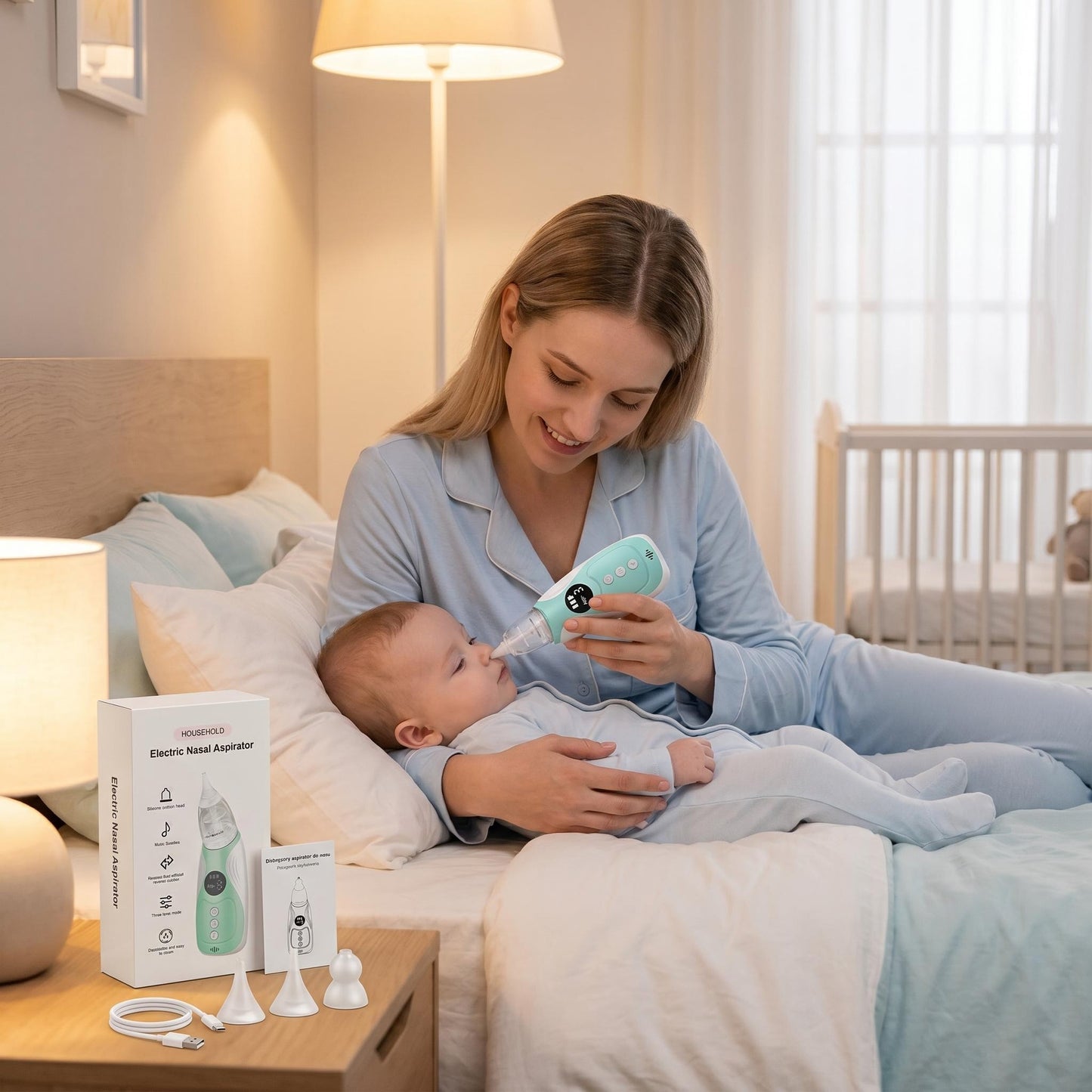 👶 A baba orra bedugul, nem tud aludni, te pedig tehetetlen vagy? – Ez az elektromos orrszívó percek alatt kitisztítja