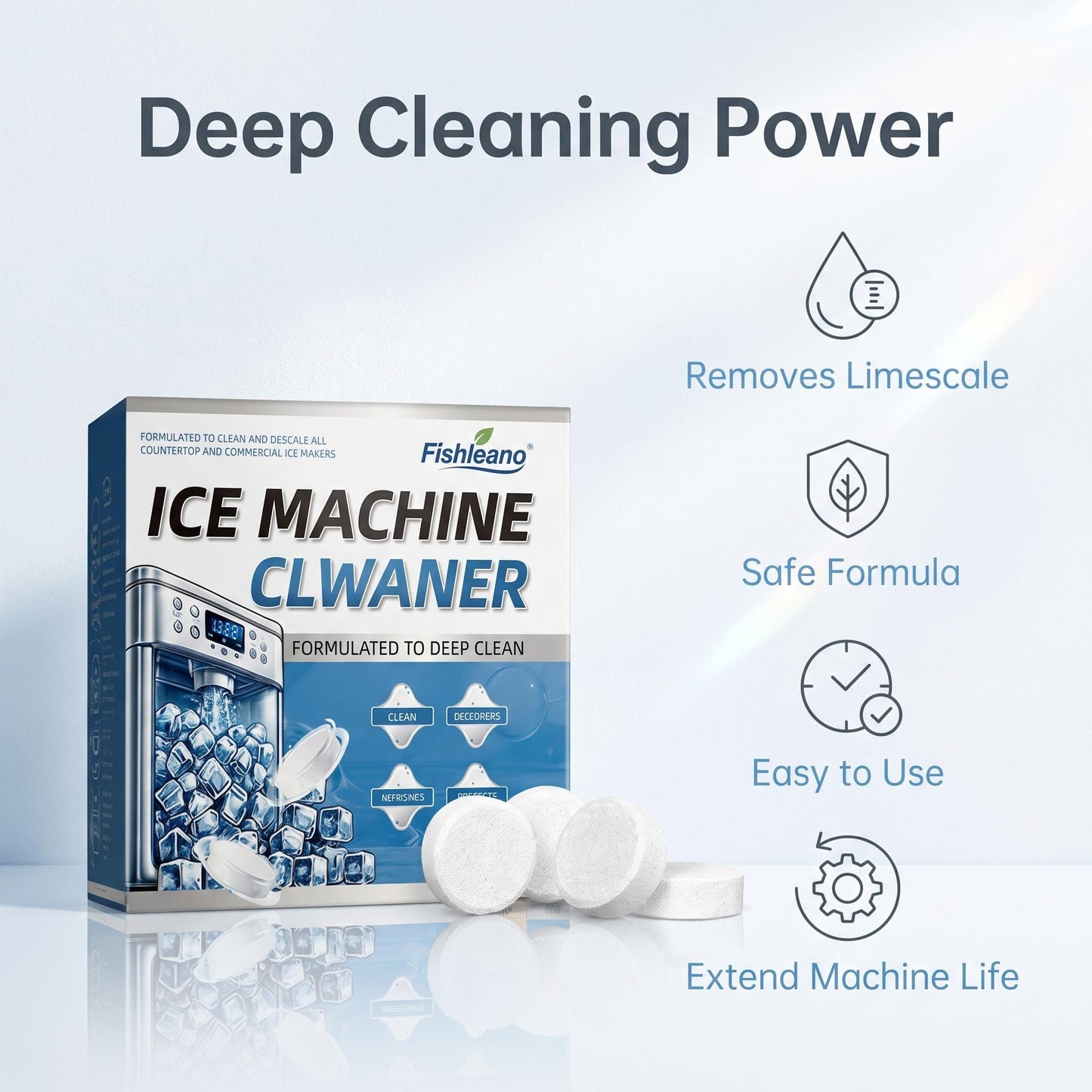 Jégkészítő tisztítóblokk | ICECLEAN
