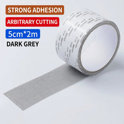 😤 Bosszantó, hogy bejutnak a szúnyogok a lyukas hálón keresztül? – Ez a javítószalag egyszerű megoldást kínál!