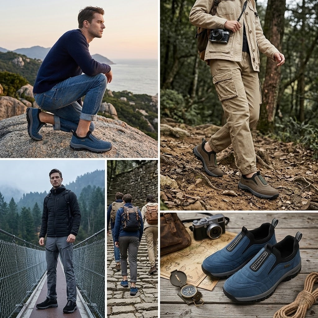 🎁Ultimo giorno per approfittare dello sconto del 50%! Non perdere l'occasione! ⏰ Allevia il dolore ai piedi e la fascite plantare: scarpe ortopediche impermeabili e antiscivolo.